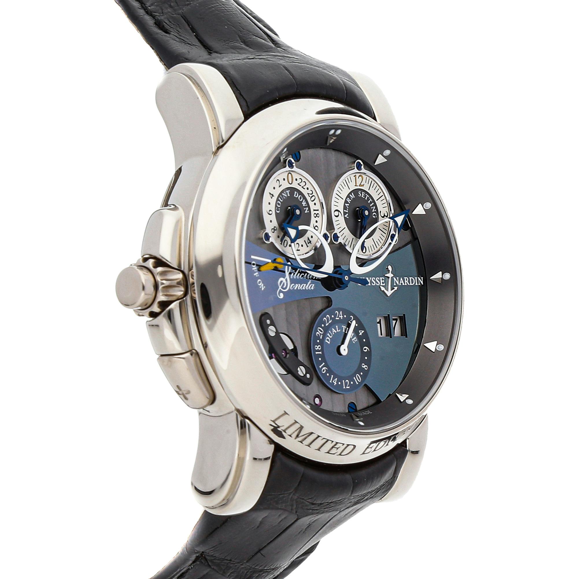 Ulysse Nardin Sonata Silicium Limited Edition 670 85 WatchBox